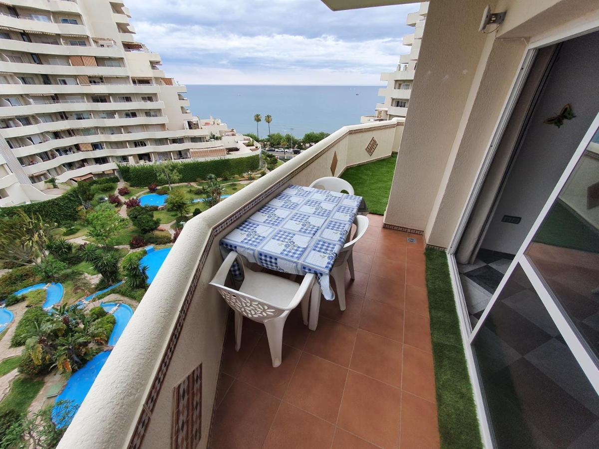 Benalbeach. Espectacular Terraza, Vistas Al Mar. Benalmádena Buitenkant foto