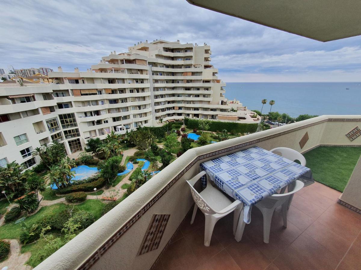 Benalbeach. Espectacular Terraza, Vistas Al Mar. Benalmádena Buitenkant foto